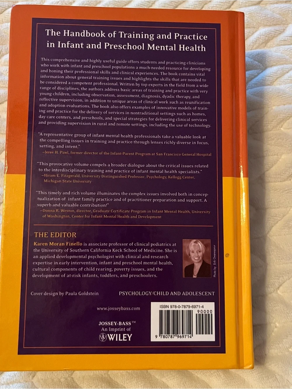 The handbook of Training and Practice Infant And Preschool Mental Health Hard